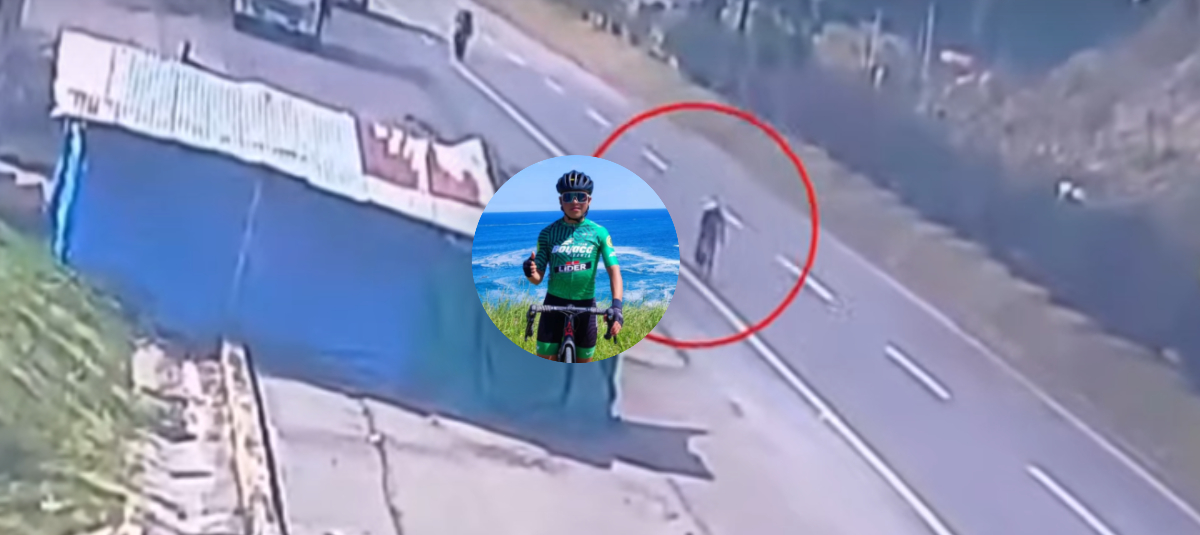 Juan David Cárdenas Suesca, ciclista que murió en accidente en Boyacá.