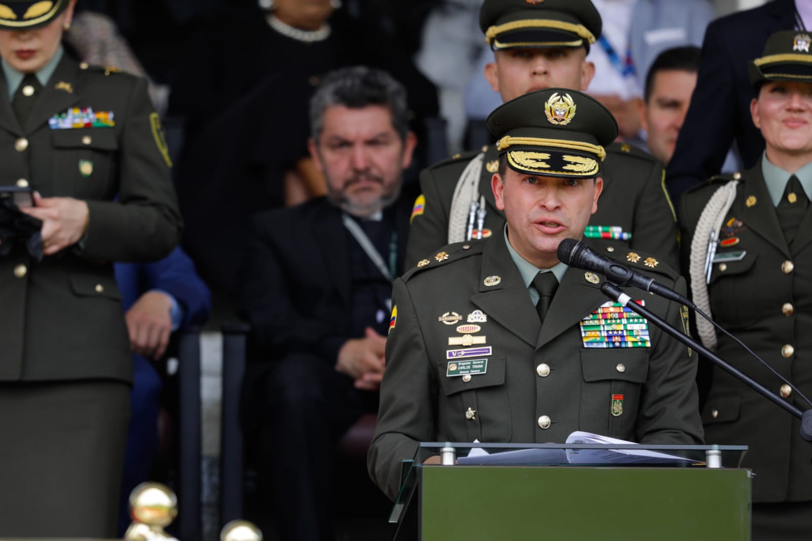 General Carlos Triana, director de la Policía.