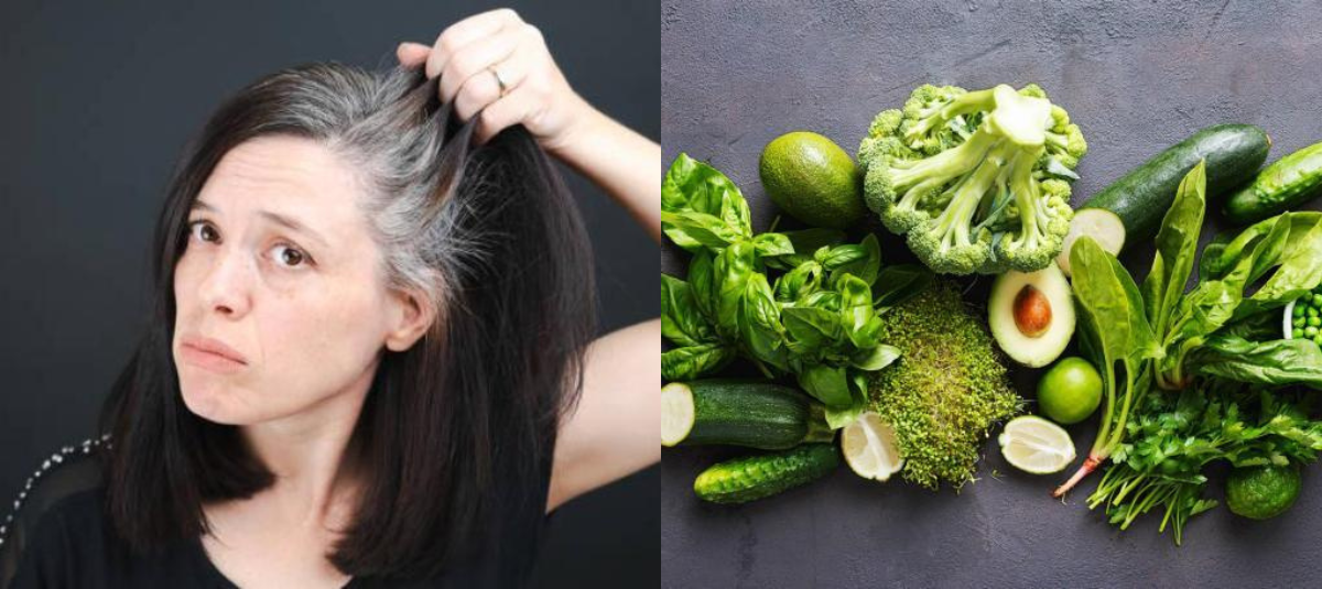 Verduras para las canas