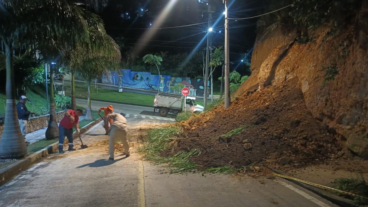Emergencias en Cali por fuertes lluvias.