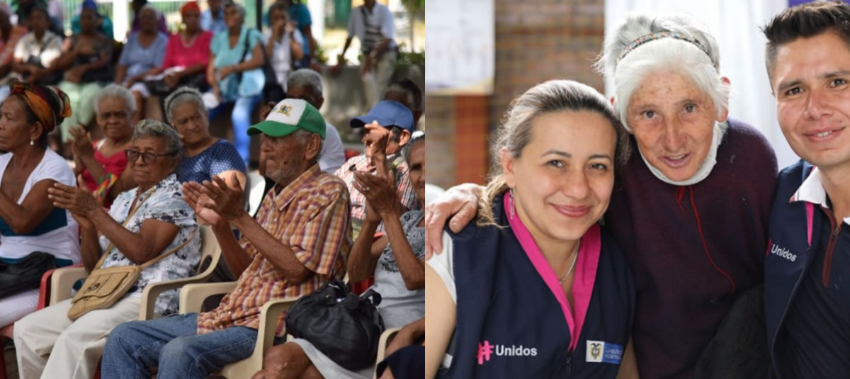 Adultos mayores que aplicaron al programa de auxilios económicos.