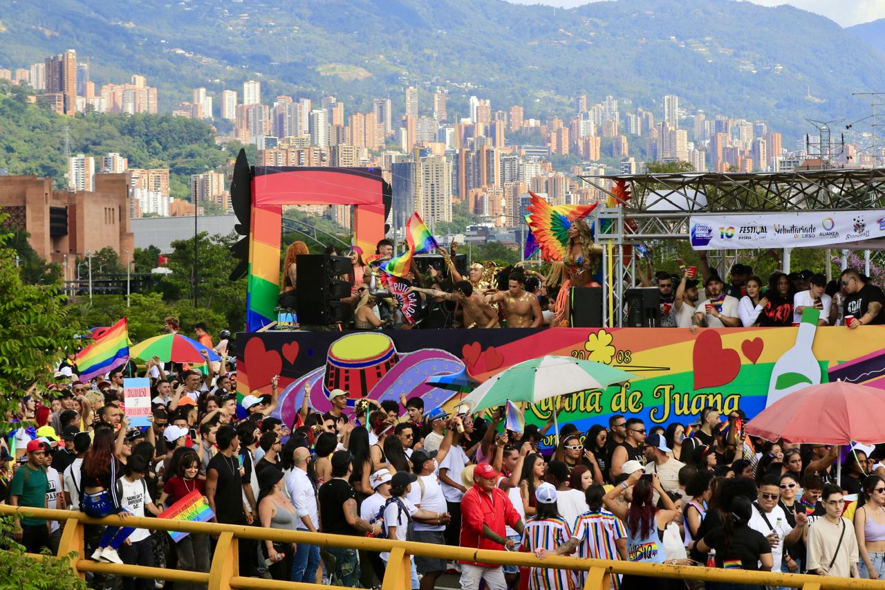 Marcha del Orgullo LGBTIQ+ EN MEDELLÍN.
