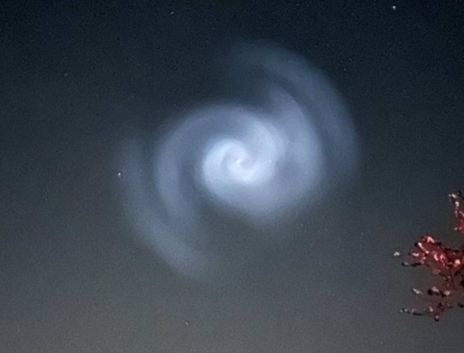 La espiral brillante que apareció en los cielos de Europa: ¿a qué se ...