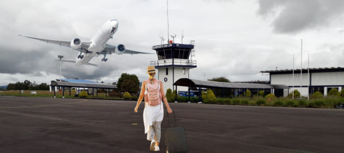 El Hecho Ocurrió en El Aeropuerto San Luis en Ipiales.