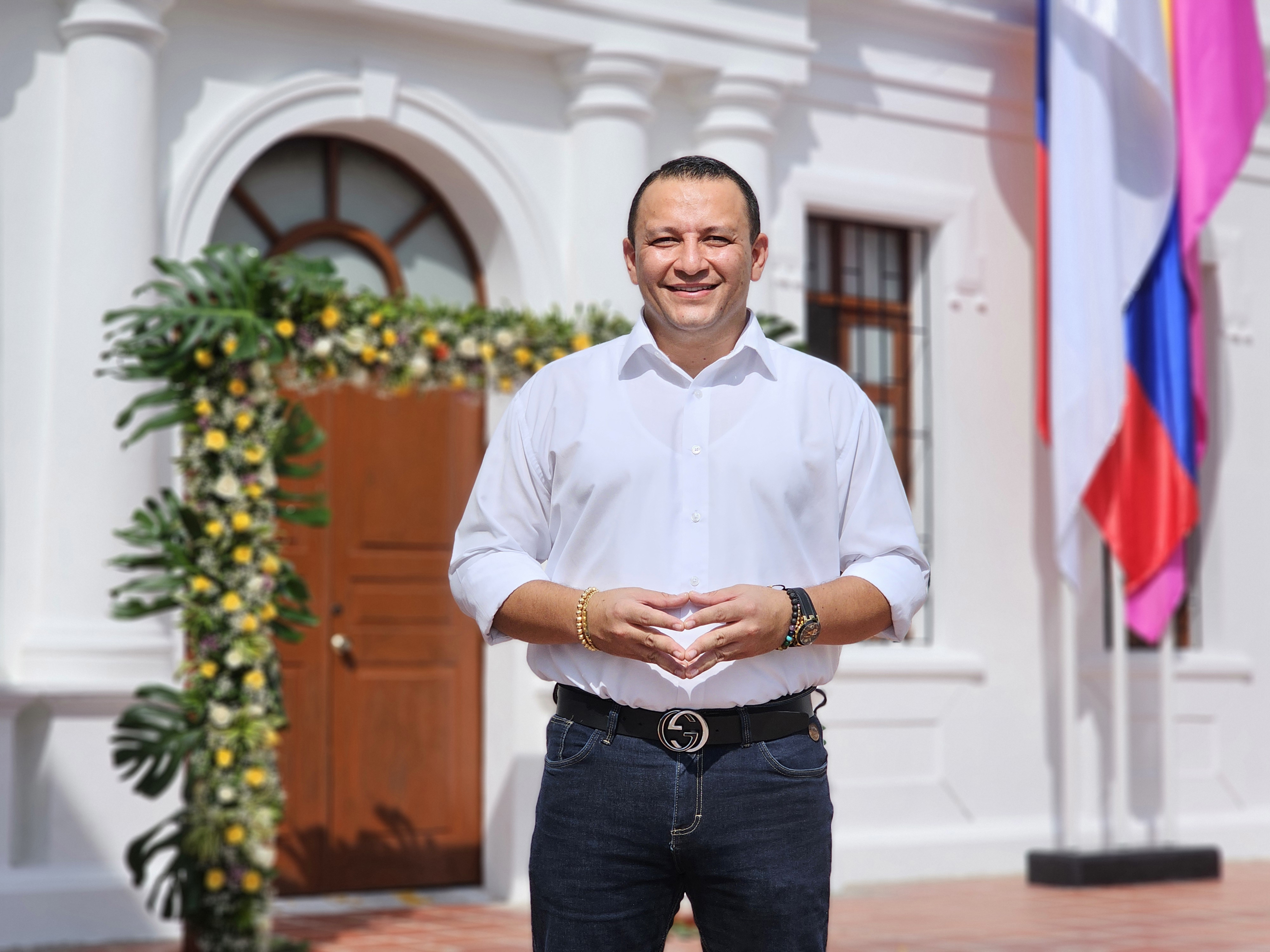 Alcalde de Cartago, Juan David Piedrahita.
