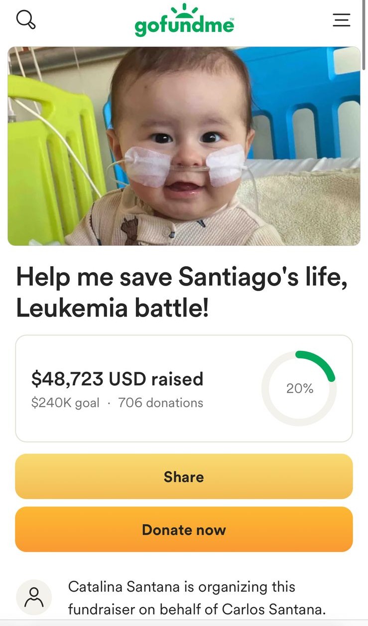 Captura GoFundMe
