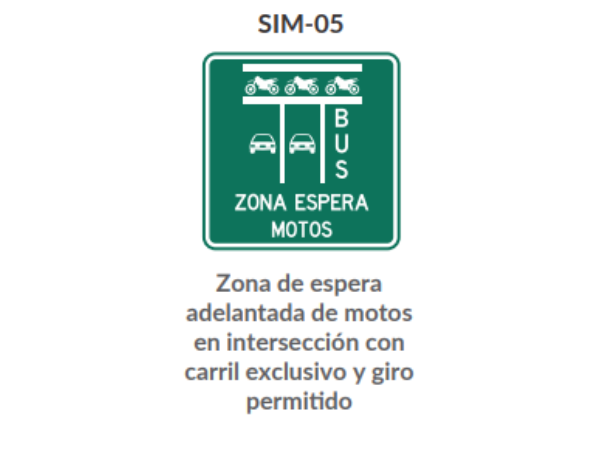 NUEVAS SEÑALES DE TRÁNSITO PARA MOTOS