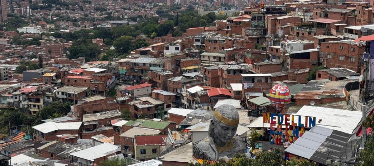 La comuna 13 está en el occidente de la ciudad