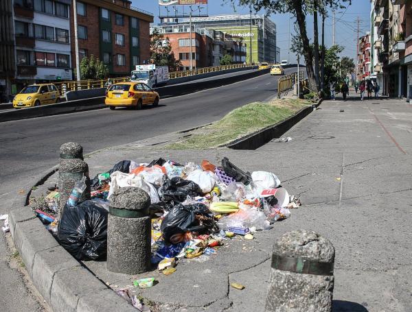 En muchas zonas es frecuente ver acumulación de basura.
