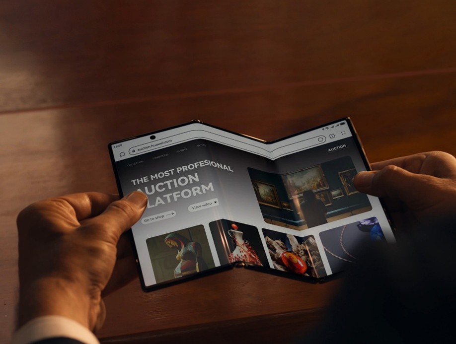 El nuevo Huawei Mate XT de tres pantallas llegó a Colombia