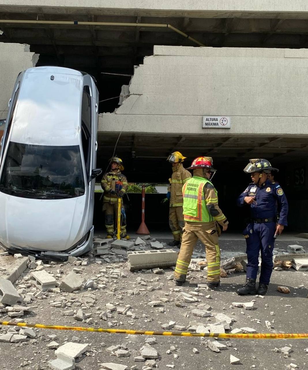 Bomberos atendieron la emergencia