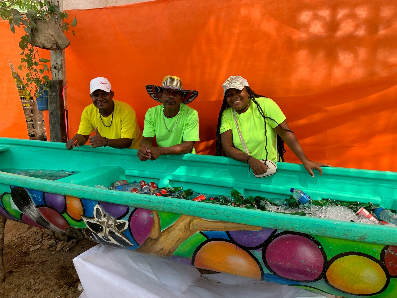 La Boquilla recibe a turistas franceses
