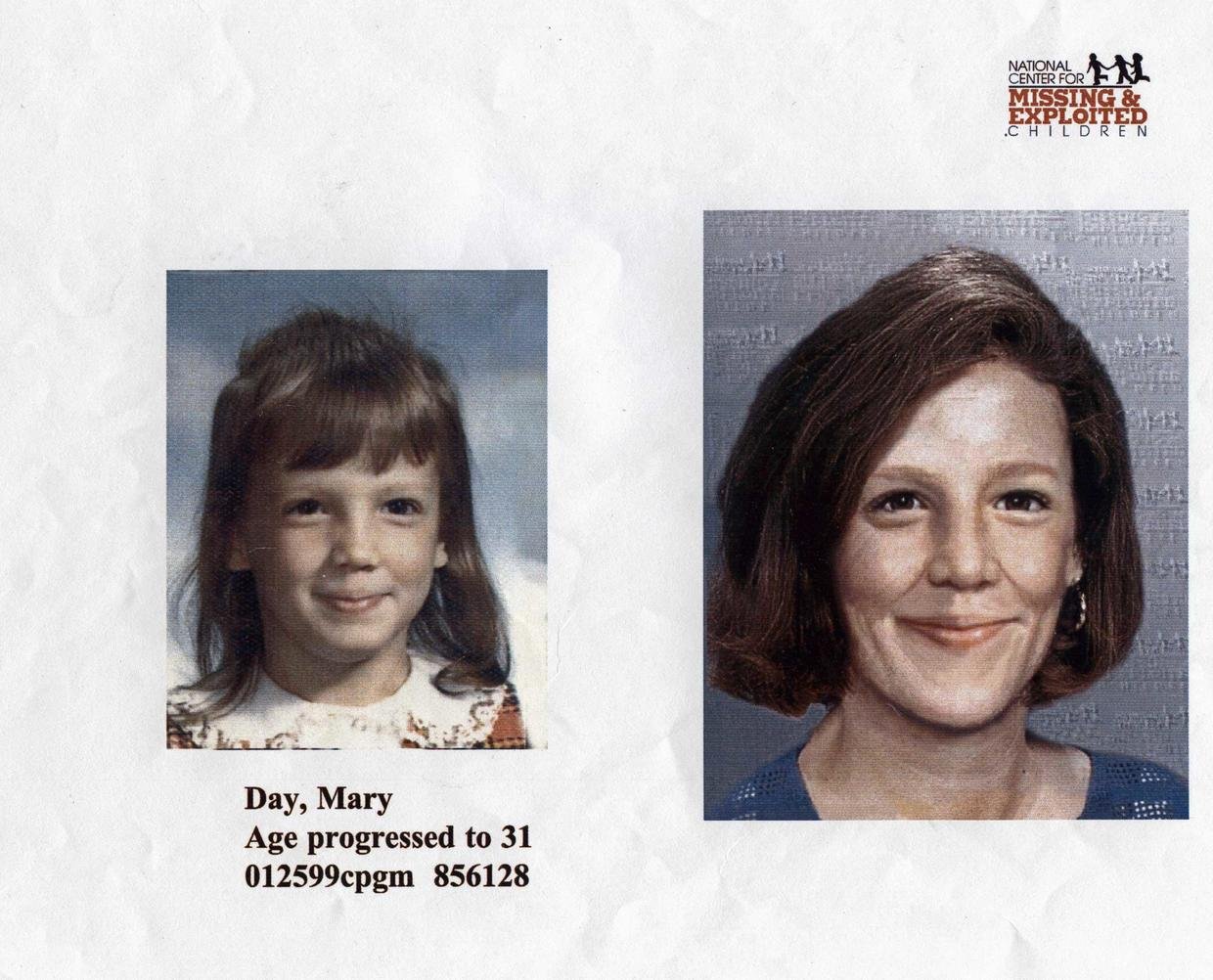 Mary Day desapareció misteriosamente tras una discusión con su padrastro