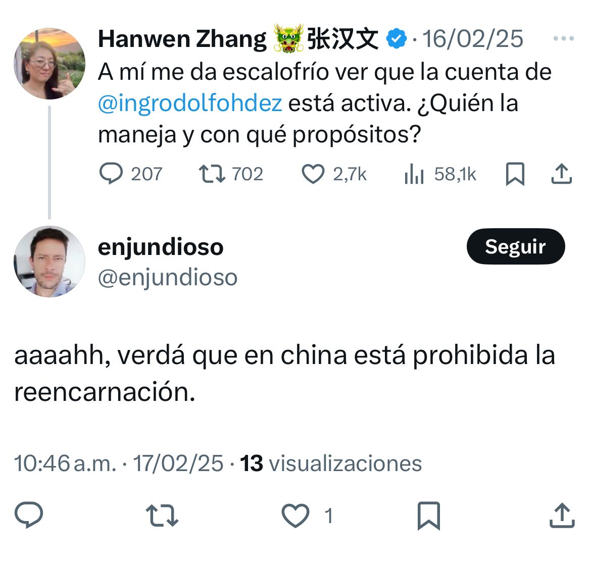 Este es uno de los comentarios que hacen en redes sociales sobre la medida.