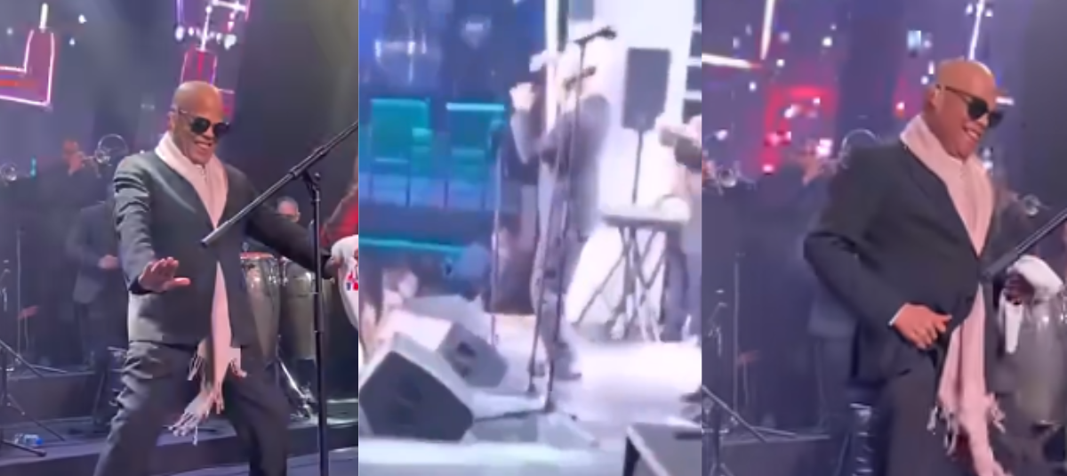 Rubby Pérez, durante concierto en Discoteca que se desplomó.