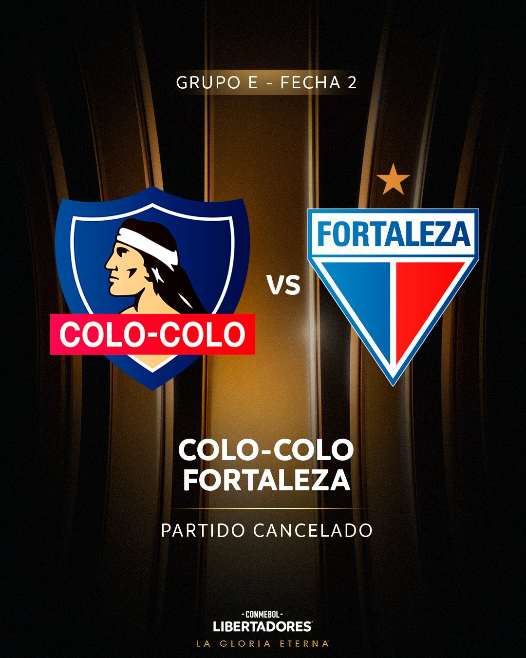 Cancelan Colo Colo - Fortaleza