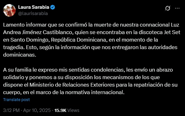 Laura Sarabia