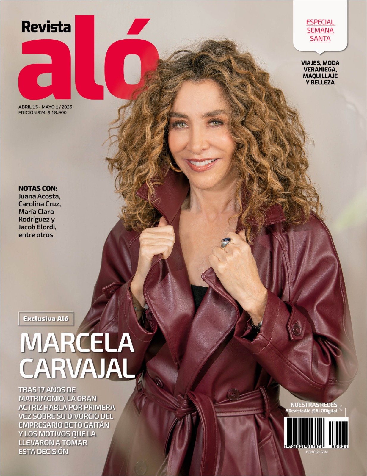 A história contada pela atriz saiu na capa da revista.