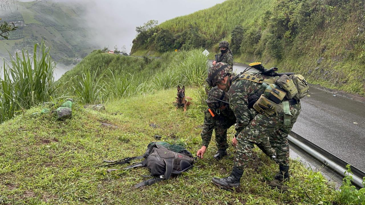 Acciones del Ejército en Nariño.