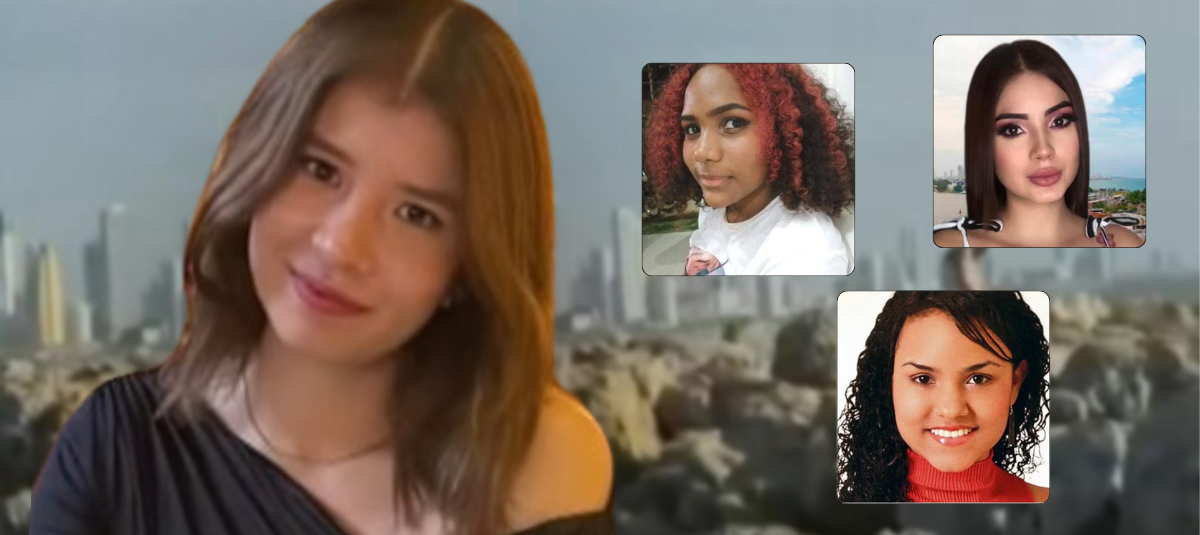El de Tatiana Hernández no es El único Caso de desaparición de una Joven en Cartagena. Parece Haberseble Vuelto Paisaje. Estas hijo Las Historias de Karina Cabarcas, Alexandriht Sarmiento Arroyo y Natalia Buitrago.