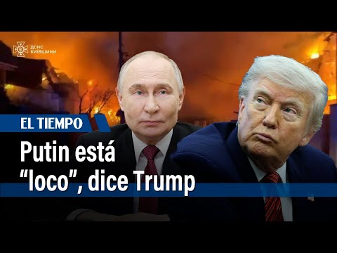 Donald Trump rompió su silencio ante la nueva ofensiva rusa sobre Ucrania y calificó la decisión de Vladímir Putin como “innecesaria”, además de afirmar que el mandatario ruso “se ha vuelto completamente loco”.