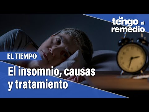 El insomnio, causas y tratamiento | Le tengo el remedio
