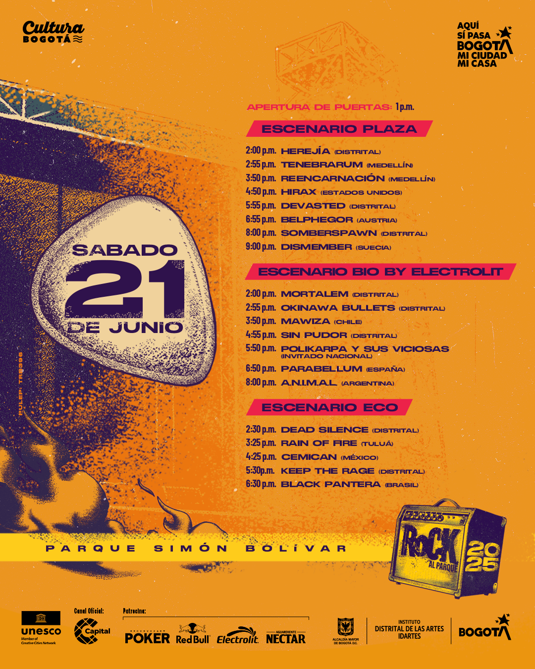 PROGRAMACIÓN SABADO_TODOS_ESCENARIOS