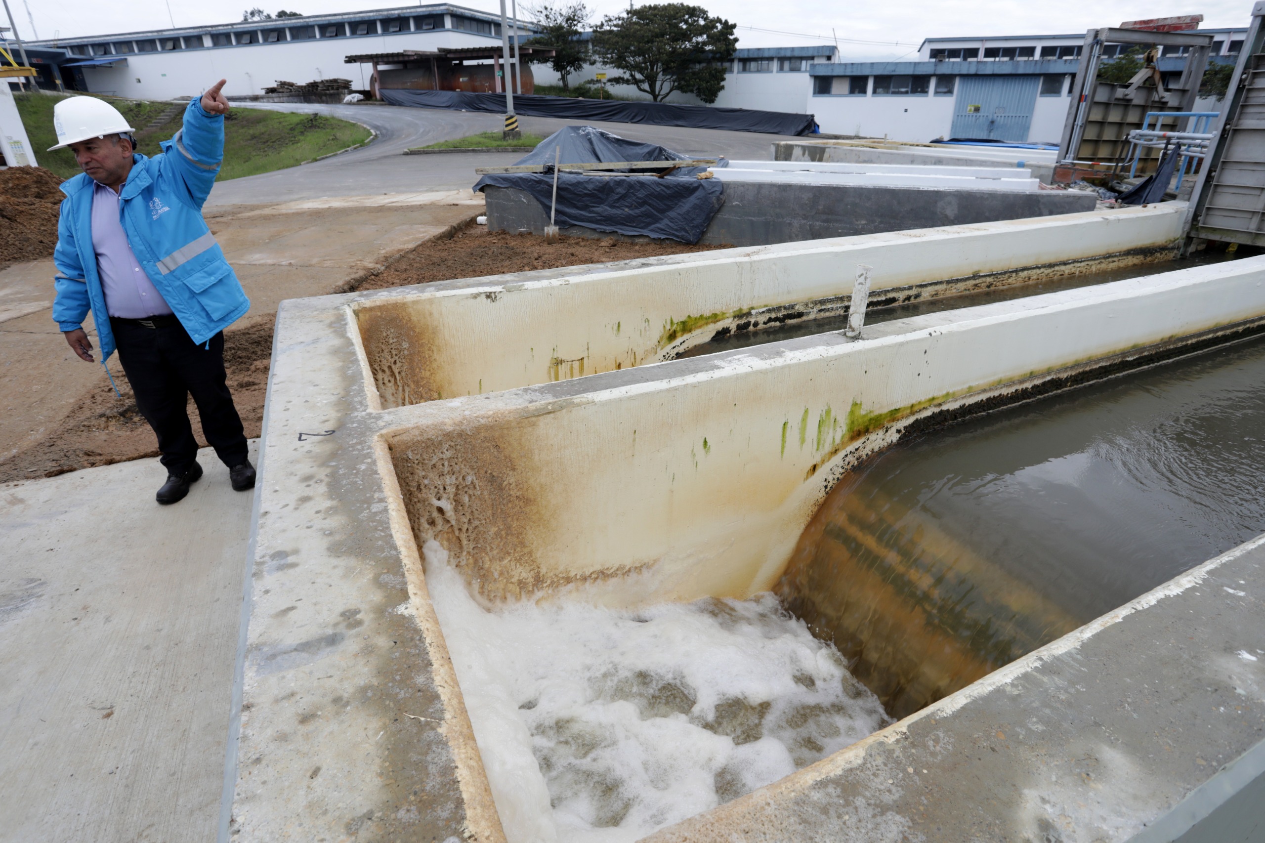 Proceso del tratamiento del agua.