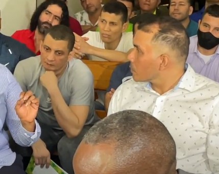 El colombiano Juan Carlos Yepes rindió testimonio.