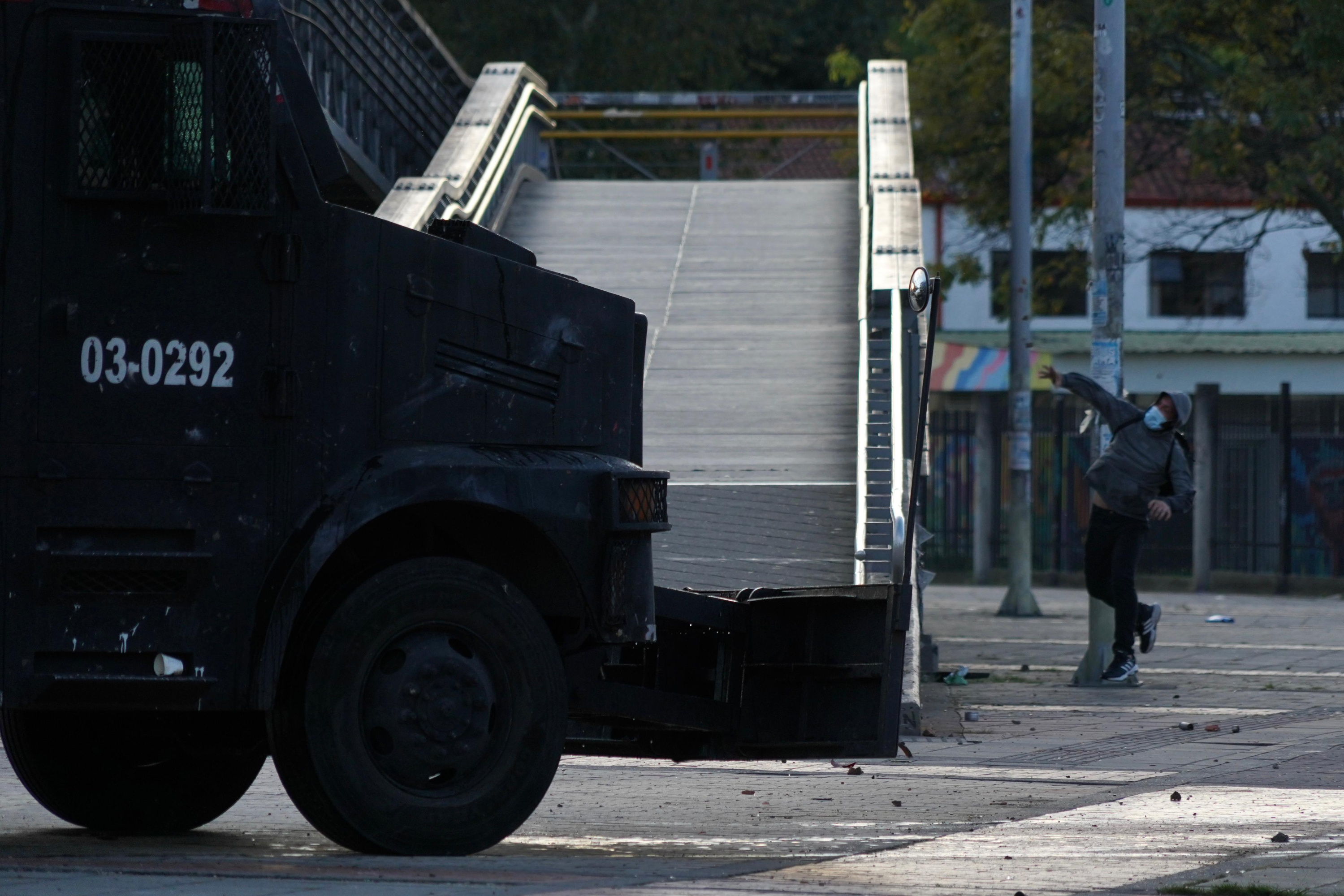 Disturbios Paro Nacional.