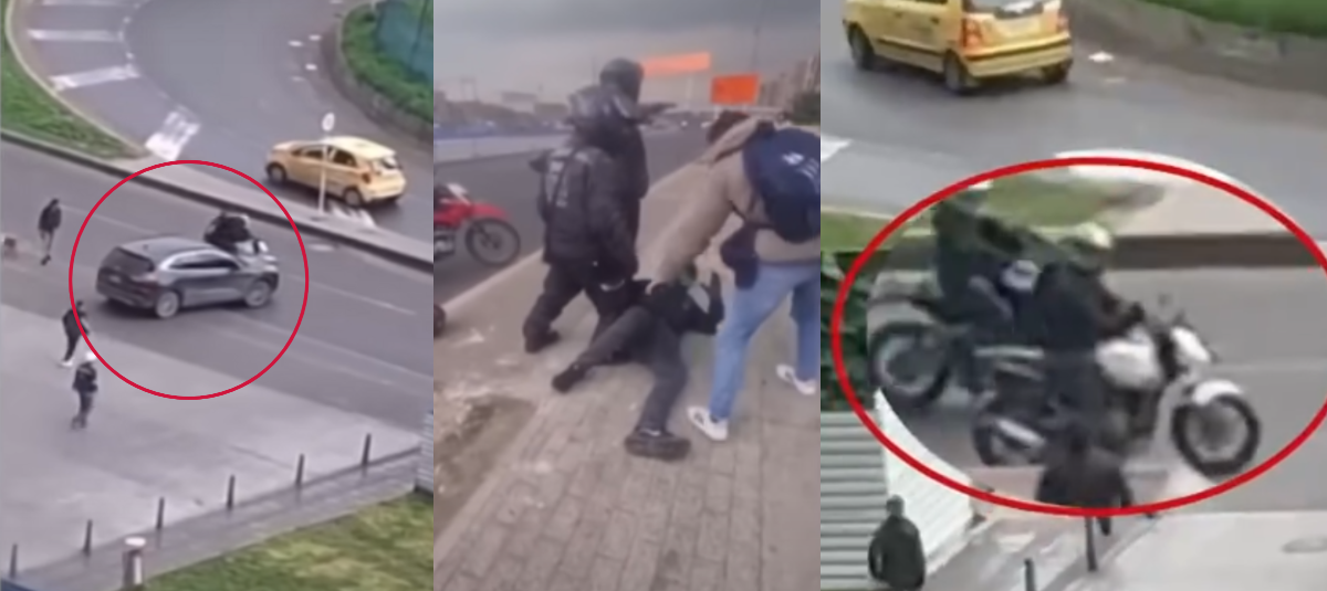 El Robo y Perseción Ocurrieron en la Avenida Américas Con Carrera 68 de Bogotá.