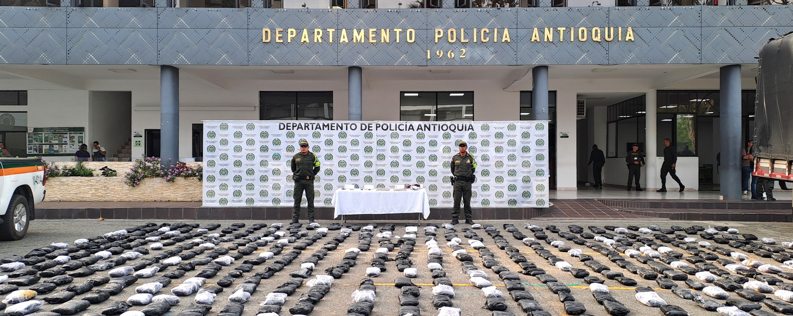 La incautación de estupefacientes realizada por las autoridades fue masiva.