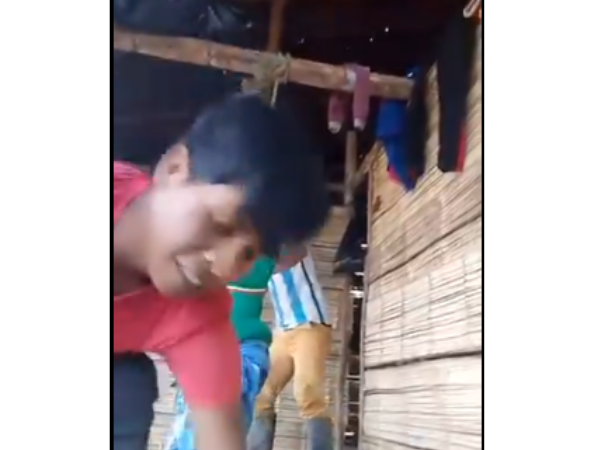 Golpiza a joven indígena