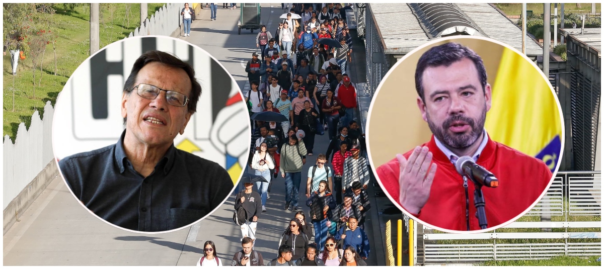 Presidente de la CUT responde a denuncia del alcalde Galán por bloqueos de TransMilenio