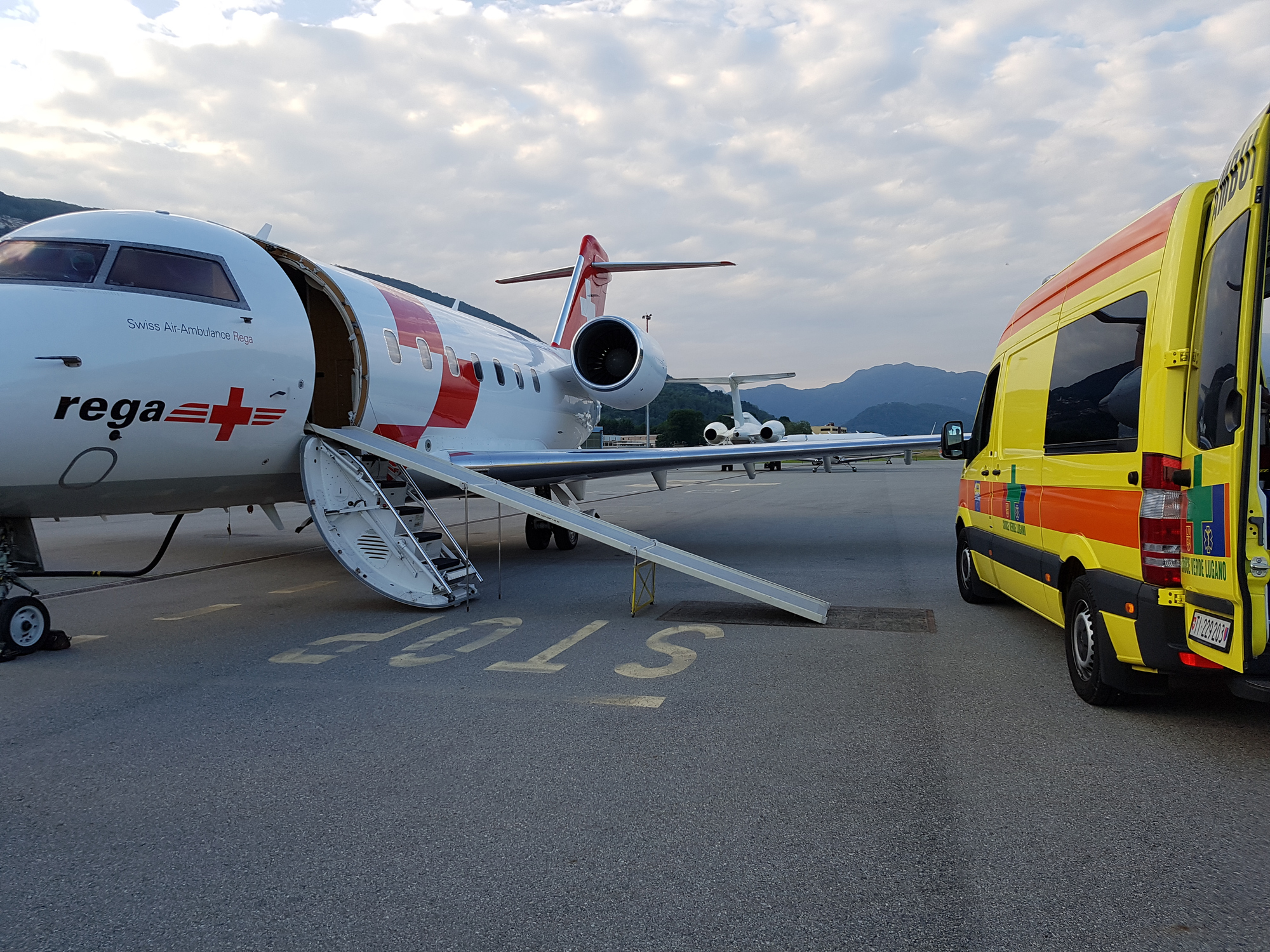 La familia del colombiano busca un traslado a Cali en un avión ambulancia. Imagen de referencia.