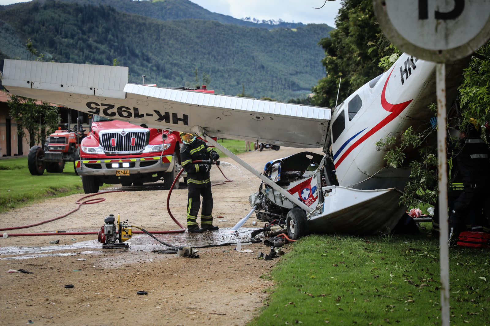 Accidente avioneta