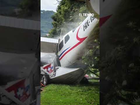 Avioneta con cinco pasajeros se accidentó entre Cajicá y Chía | El Tiempo