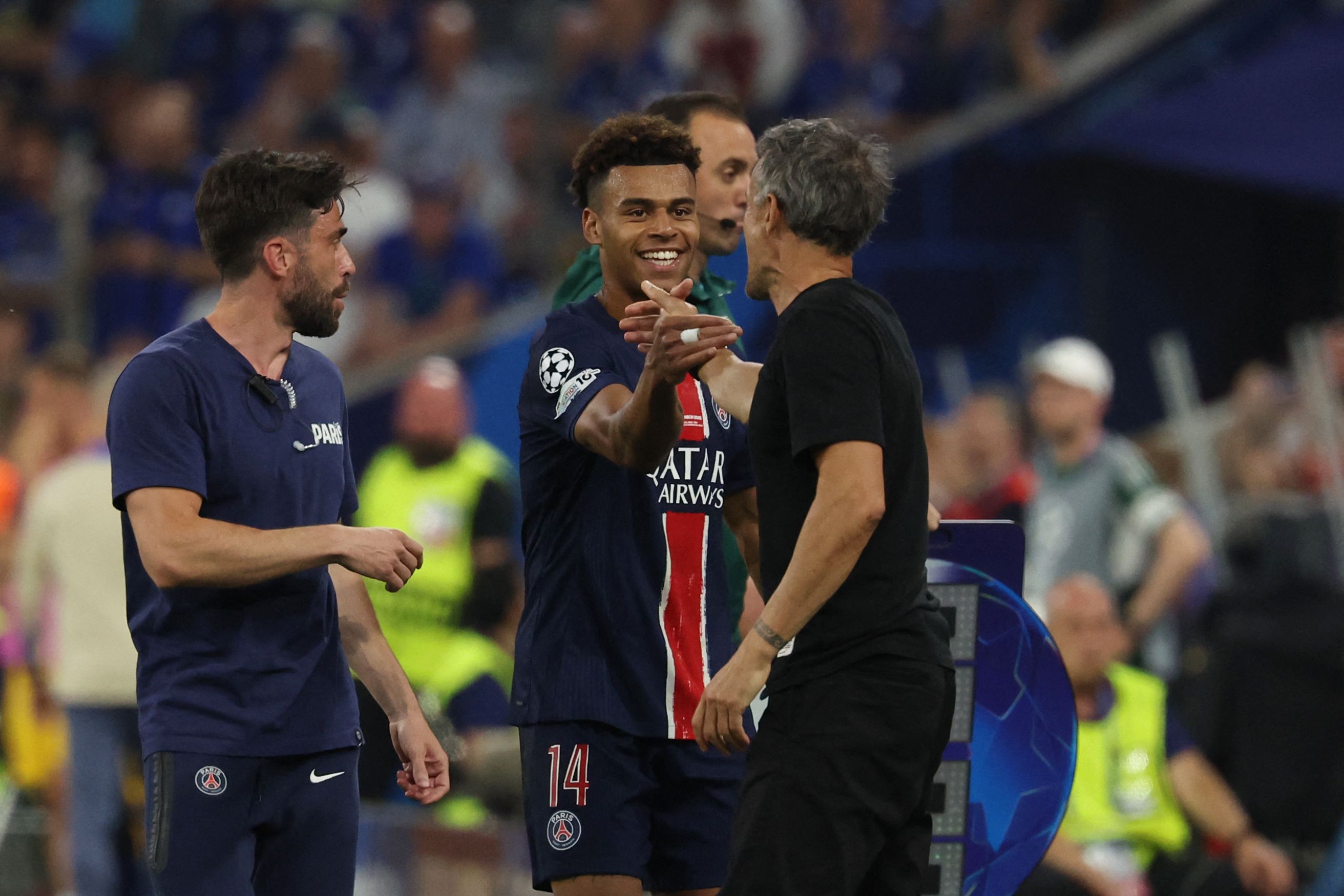 Luis Enrique y el PSG