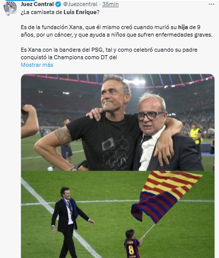 Luis Enrique y el PSG