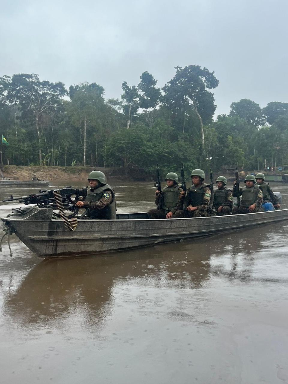 Al menos 150 uniformados de trasladaron desde Tolemaida para la operación.