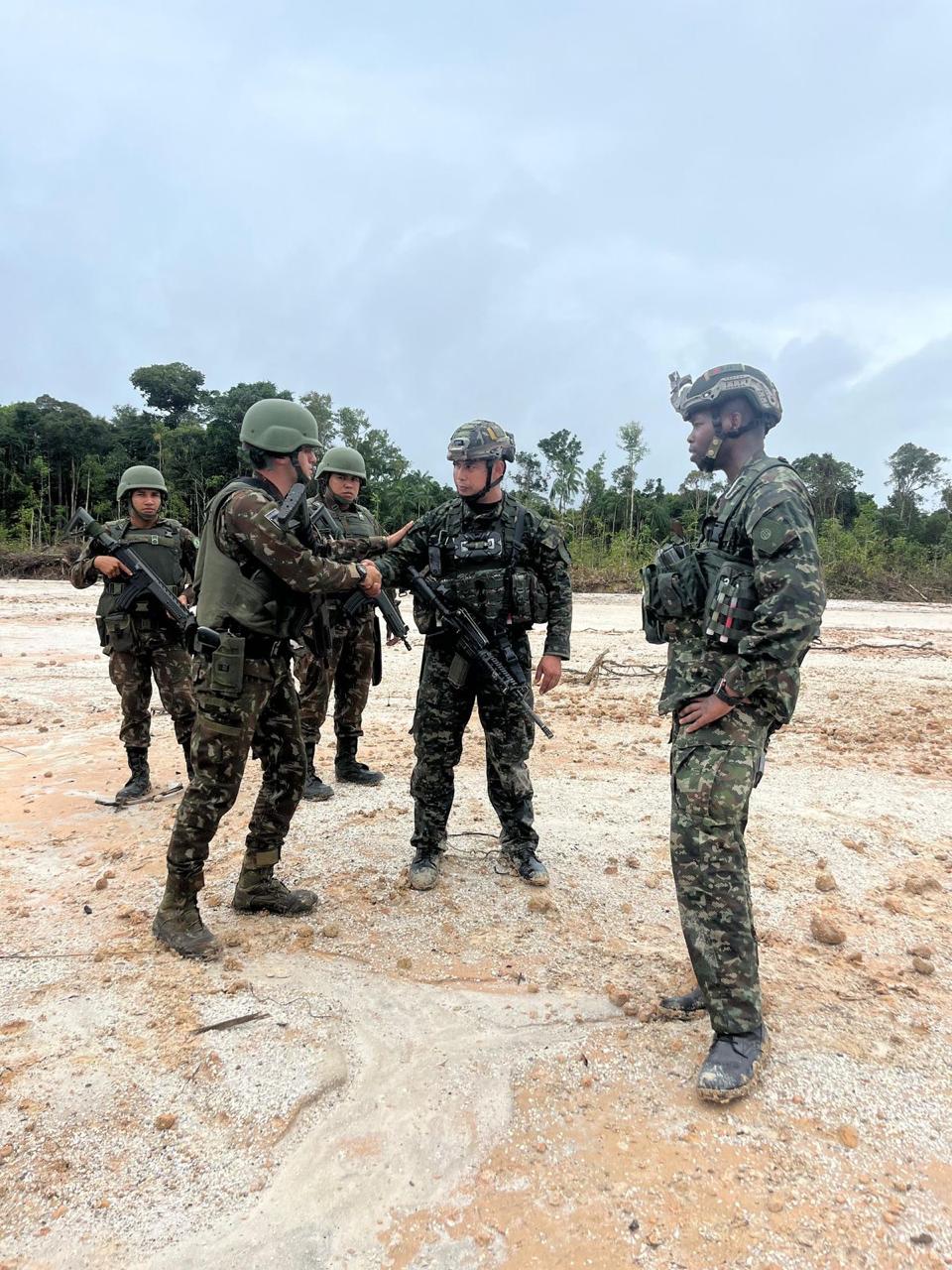 En la operación participaron soldados de Colombia y Brasil.