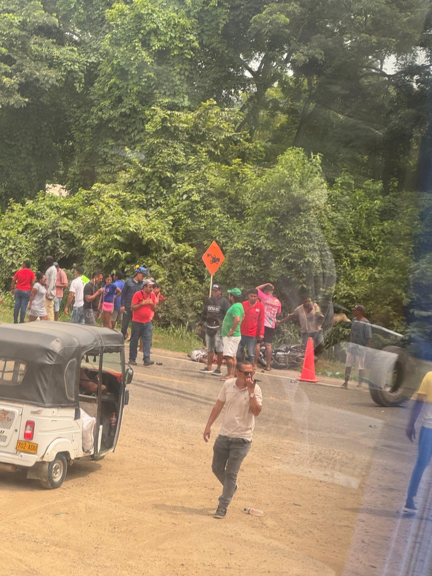 Accidente en la Vía Cordialidad.