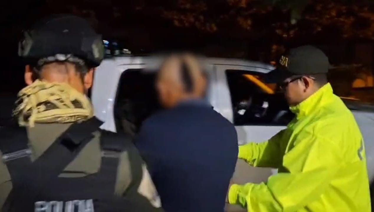 Otro de los capturados.