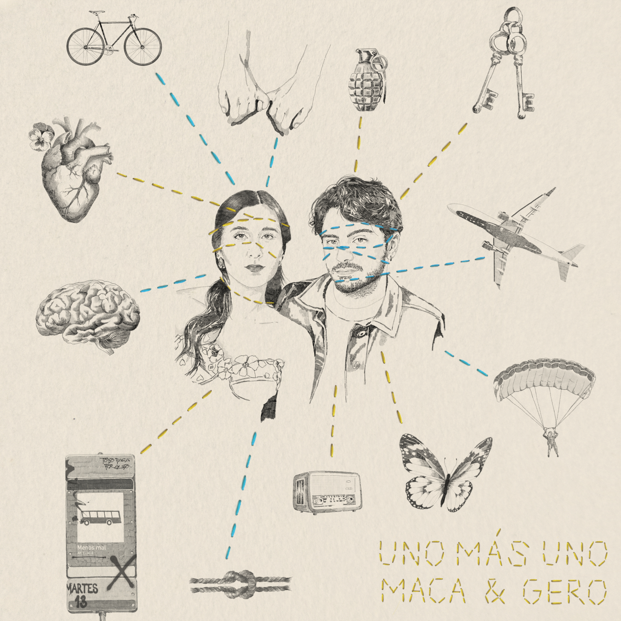 Portada del nuevo álbum de Maca & Gero