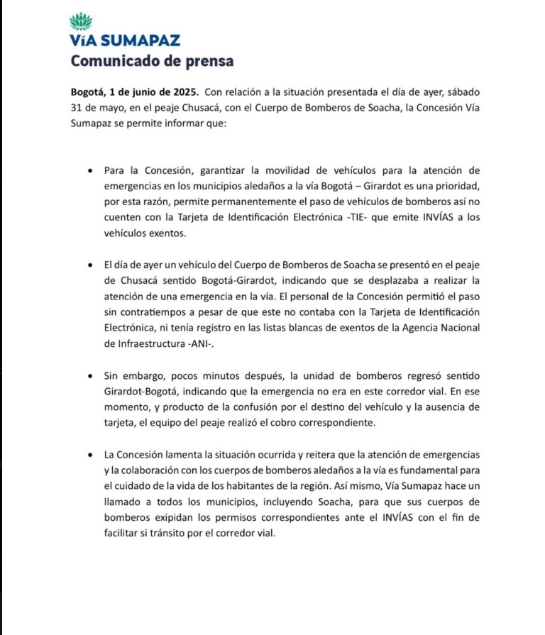 Bomberos soacha