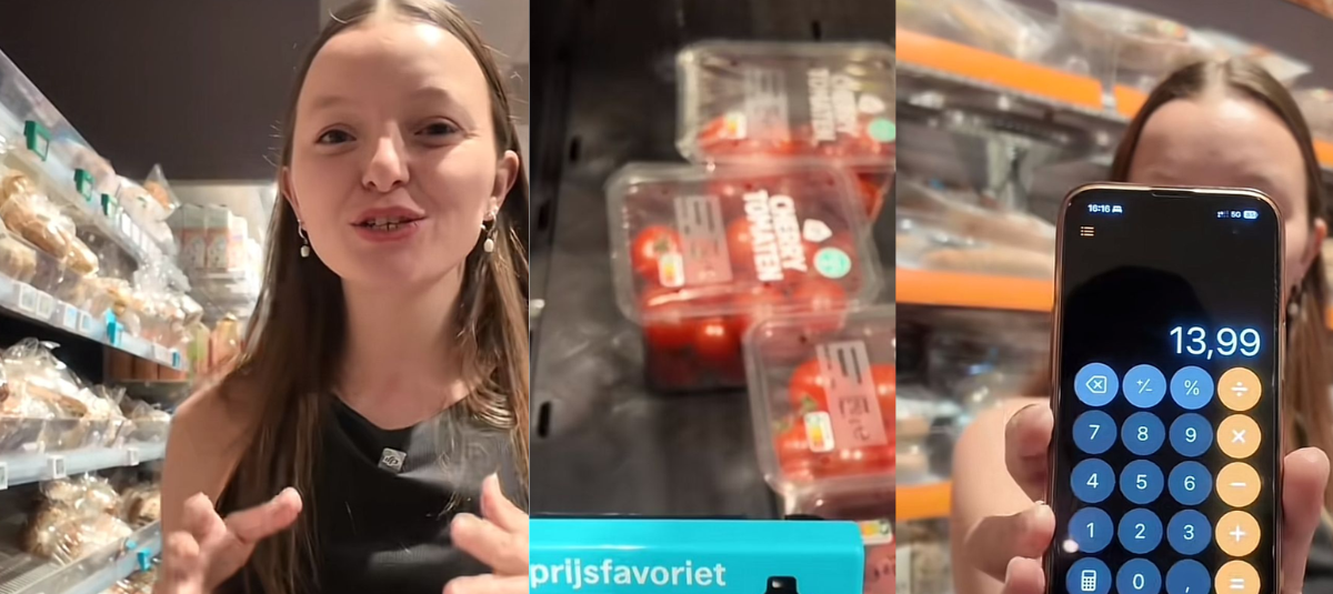 Na rynku można było kupić wiele różnych produktów.