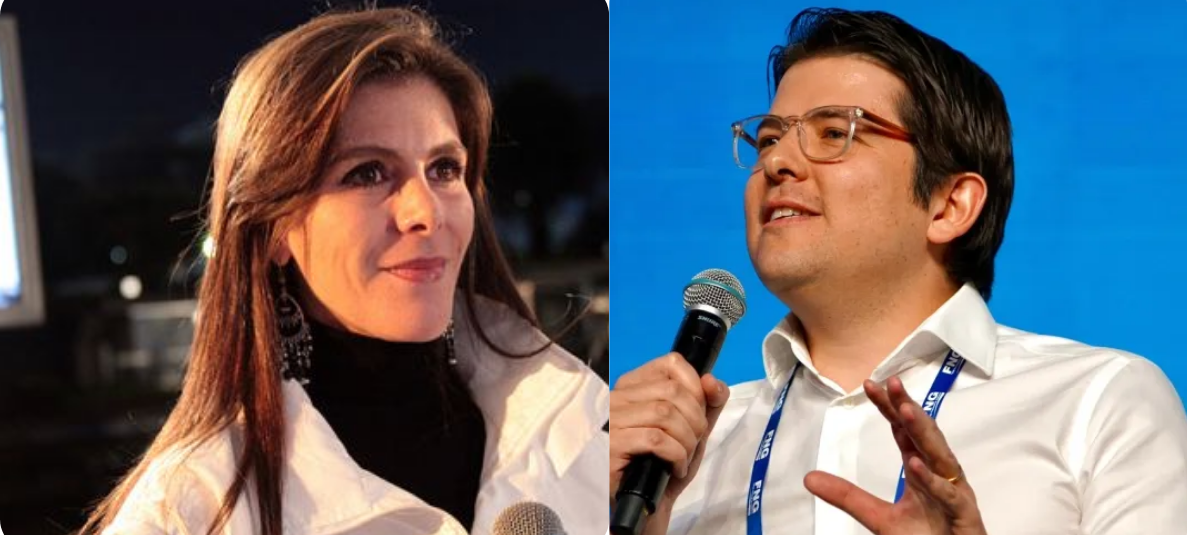 María Carolina Hoyos y Miguel Uribe