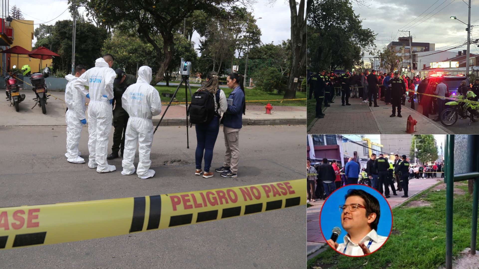 Lugar del Atentado Al Senador Miguel Uribe.