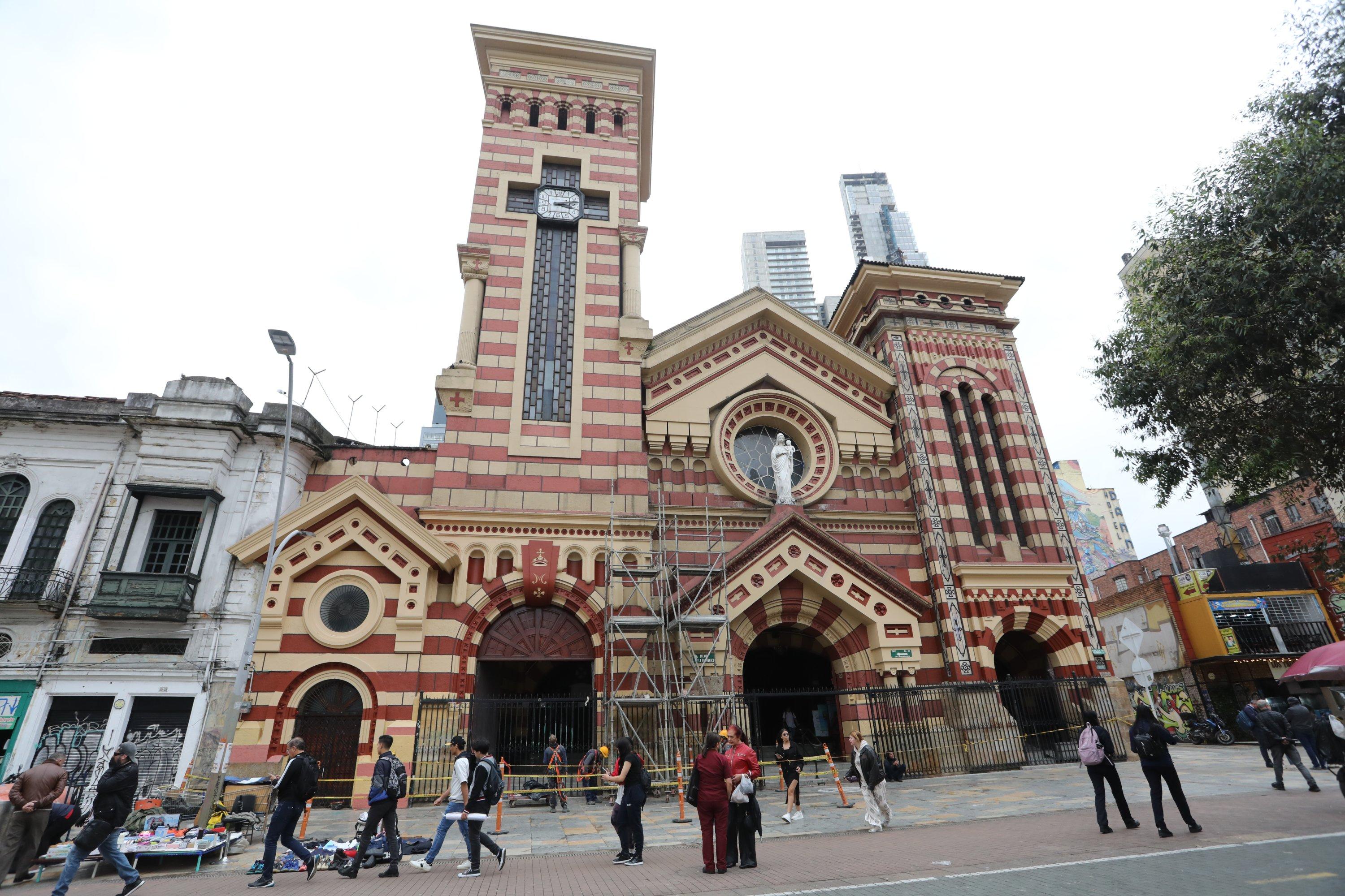 REPARACIÓN DE LA IGLESIA DE NUESTRA SEñora de Las Nieves en el Centro de Bogotá.