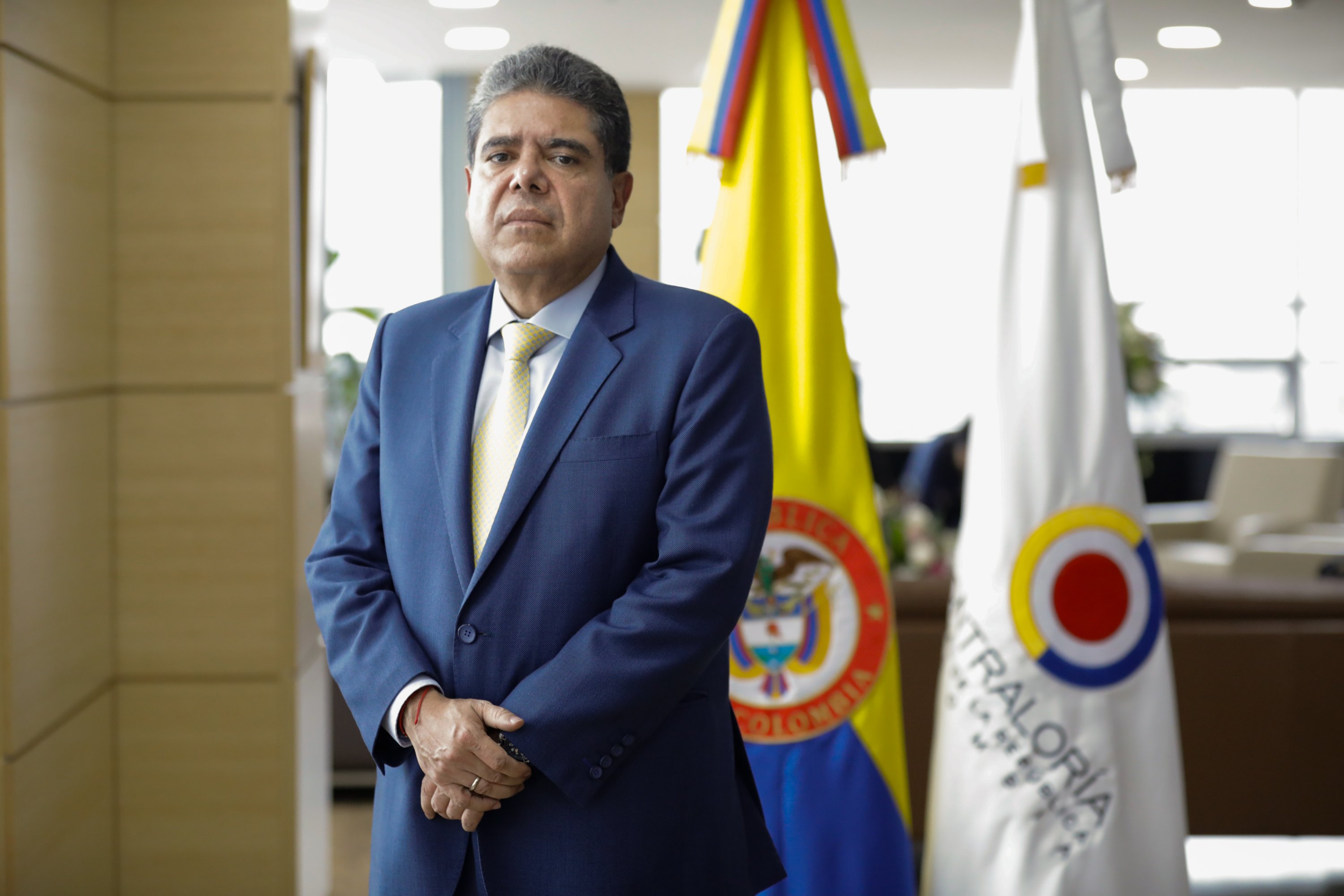 Carlos Hernán Rodríguez fue elegido como contralor general de la República en junio de 2024 con 96 votos.